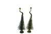 SPARKLE GLITTER MAJESTIC GREEN MIX TREE ASS 35X10CM NM