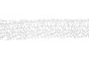 RIBBON GRANDICORD ZILVER 2.5MX18CM
