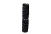 RIBBON CRUSHED VELVET BLACK 2MX26CM
