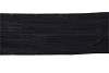 RIBBON CRUSHED VELVET BLACK 2MX26CM