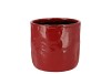 IRON STONE RED GLAZED POT 12X11CM