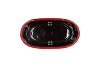IRON STONE RED GLAZED OVAL POT 25X13X11CM