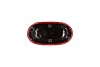 IRON STONE RED GLAZED OVAL POT 23X9X10CM