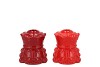 JOLIE WILD RED KING CANDLE H ASS 9X8X11CM NM