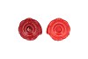 JOLIE WILD RED KING CANDLE H ASS 9X8X11CM NM
