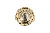 JOLIE COZY GOLD KING CANDLE H 9X8X11CM