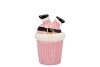 JOLIE JOLLY PINK SANTA JAR 12X11X17CM