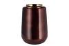 JULIE SCOTTISH BROWN VASE CILINDER IRON 33X32X40CM