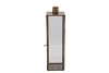 BRAGA MAJESTIC GOLD CANDLE HOLDER 8X8X27CM