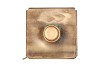 BRAGA MAJESTIC GOLD CANDLE HOLDER 8X8X27CM