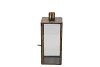 BRAGA MAJESTIC GOLD CANDLE HOLDER 8X8X19CM