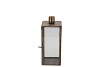 BRAGA MAJESTIC GOLD CANDLE HOLDER 8X8X16CM