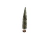 SPARKLE TWIST MAJESTIC GREEN SNOW TREE 45X10CM