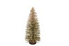 SPARKLE TREE SNOW NORDIC SAND 30X16CM NM