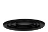 COASTER WILD BLACK TRAY METAL 46X2CM