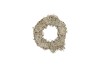 NATURE WREATH DRY WHITE MOSS 20CM NM