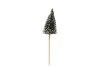 PICK SHINE X-MAS TREE SNOW  MAJESTIC GREEN 17CM ASS P/24 NM