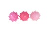 CANDLE FROSTY X-MAS TREE JOLLY PINK MIX 6X12CM ASS NM