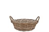 RATTAN KUBOO BASKET LOW EARS 25X13CM