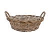 RATTAN KUBOO BASKET LOW EARS 35X13CM