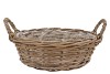RATTAN KUBOO BASKET LOW EARS 40X13CM