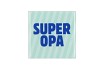 TILE SUPER OPA BLUE 10X10X1CM