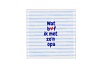 TILE WAT BOF IK MET ZO'N OPA BLUE 10X10X1CM