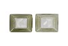 MILLE GREEN VASE HOUSE 14X11X25CM