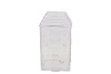 MILLE CLEAR VASE HOUSE 14X11X25CM
