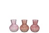 FELINE OLD PINK MIX VASE ASS 12X15CM