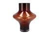 FILOU BROWN VASE SPHERE 28X32CM