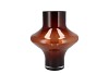 FILOU BROWN VASE SPHERE 22X25CM