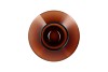 FILOU BROWN VASE SPHERE 22X25CM