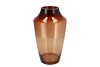 FILOU BROWN VASE LONG 20X33CM