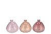 GRACE OLD PINK MIX VASE ASS 18X18CM