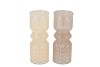 LYNN SAND MIX VASE ASS 7X18CM
