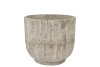 NOLA GREY POT 22X22X20CM