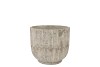 NOLA GREY POT 14X14X13CM