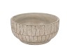 NOLA GREY BOWL 28X28X13CM