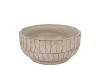NOLA GREY BOWL 23X23X10CM