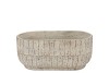 NOLA GREY BOWL 30X16X13CM