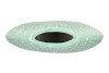 SHELLA GREEN VASE 41X13X39CM