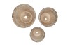 MONTY SAND POT S/3 31X31/26X27/21X23CM