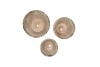 MONTY SAND POT ROUGH S/3 25X21/21X18/16X15CM