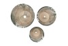 MONTY GREEN POT FLOWER LONG S/3 37X46/31X43/24X40CM NM
