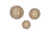 MONTY GREEN POT CILINDER S/3 20X19/18X16/14X13CM