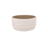 ROMY ECRU BOWL ROUND 24X13CM NM