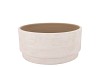 ROMY ECRU BOWL ROUND 28X14CM