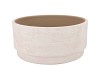 ROMY ECRU BOWL ROUND 35X15CM NM