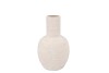 ROMY ECRU VASE 19X25CM